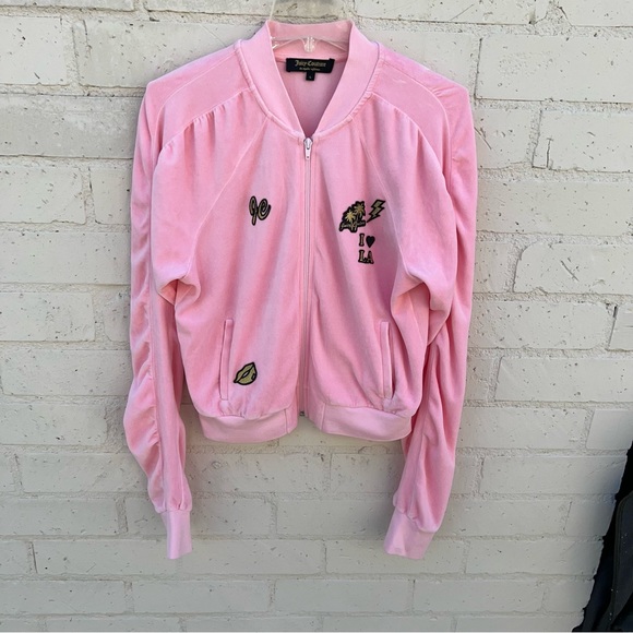 Juicy Couture Black Label Puff Sleeve Collar Track Jacket NWOT - Picture 9 of 14